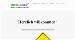 Desktop Screenshot of default.atlantismedia.de
