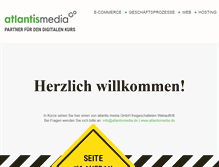 Tablet Screenshot of default.atlantismedia.de